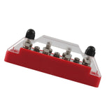 Generic Power Distribution Terminal Block Bus Bar Power Distribution Block Red