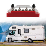 Generic Power Distribution Terminal Block Bus Bar Power Distribution Block Red