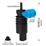 Windshield Washer Pump 1T0955651A for Audi S4 S6 A3 A4 A6 Replace Parts