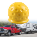 Trailer Hitch Ball Cover Trailer Hitch Ball Protective Cover for Car RV Yellow