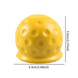 Trailer Hitch Ball Cover Trailer Hitch Ball Protective Cover for Car RV Yellow