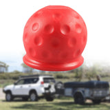 Trailer Hitch Ball Cover Trailer Hitch Ball Protective Cover for Car RV Red