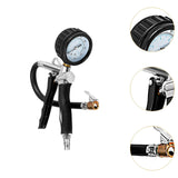 Car Tire Inflator with Pressure Gauge Auto Tire Pressure Gauge with Inflator Japanese Type Joint