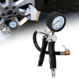 Car Tire Inflator with Pressure Gauge Auto Tire Pressure Gauge with Inflator American Type Joint