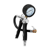 Car Tire Inflator with Pressure Gauge Auto Tire Pressure Gauge with Inflator European Type Joint