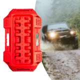 Car Traction Board Multifunctional Tire Traction Device for ATV 4WD SUV Red