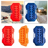 Car Traction Board Multifunctional Tire Traction Device for ATV 4WD SUV Red