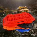 Car Traction Board Multifunctional Tire Traction Device for ATV 4WD SUV Orange