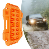 Car Traction Board Multifunctional Tire Traction Device for ATV 4WD SUV Orange