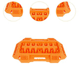 Car Traction Board Multifunctional Tire Traction Device for ATV 4WD SUV Orange