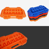 Car Traction Board Multifunctional Tire Traction Device for ATV 4WD SUV Orange