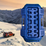 Car Traction Board Multifunctional Tire Traction Device for ATV 4WD SUV Blue
