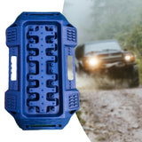 Car Traction Board Multifunctional Tire Traction Device for ATV 4WD SUV Blue