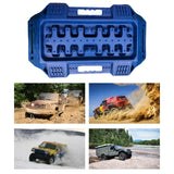 Car Traction Board Multifunctional Tire Traction Device for ATV 4WD SUV Blue
