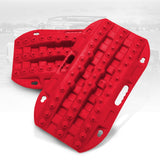 Generic Car Traction Board Off Roading Traction Track for Suvs Vehicles Red