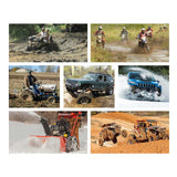 Generic Car Traction Board Off Roading Traction Track for Suvs Vehicles Red