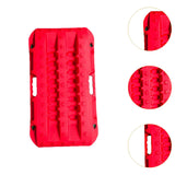 Generic Car Traction Board Off Roading Traction Track for Suvs Vehicles Red