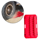 Generic Car Traction Board Off Roading Traction Track for Suvs Vehicles Red