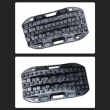 Generic Car Traction Board Off Roading Traction Track for Suvs Vehicles Black