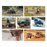 Generic Car Traction Board Off Roading Traction Track for Suvs Vehicles Black