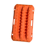 Generic Car Traction Board Off Roading Traction Track for Suvs Vehicles Orange