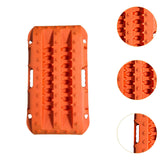 Generic Car Traction Board Off Roading Traction Track for Suvs Vehicles Orange