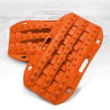 Generic Car Traction Board Off Roading Traction Track for Suvs Vehicles Orange