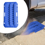 Generic Car Traction Board Off Roading Traction Track for Suvs Vehicles Blue