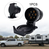 Trailer Plug Adapter 13 Pin to 7 Pin Trailers Campers Vehicle Towing Adapter