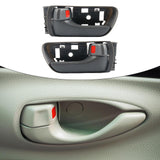 2 Pieces Interior Door Handles 69206-ae020 for Toyota Sienna 2004-2010 Gray handles