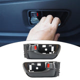 2 Pieces Interior Door Handles 69206-ae020 for Toyota Sienna 2004-2010 Gray handles