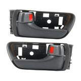 2 Pieces Interior Door Handles 69206-ae020 for Toyota Sienna 2004-2010 Gray handles