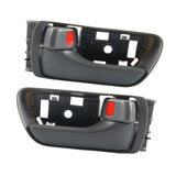 2 Pieces Interior Door Handles 69206-ae020 for Toyota Sienna 2004-2010 Gray handles