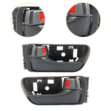 2 Pieces Interior Door Handles 69206-ae020 for Toyota Sienna 2004-2010 Gray handles