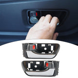 2 Pieces Interior Door Handles 69206-ae020 for Toyota Sienna 2004-2010 Plating handles