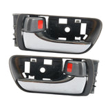 2 Pieces Interior Door Handles 69206-ae020 for Toyota Sienna 2004-2010 Plating handles