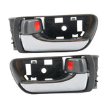 2 Pieces Interior Door Handles 69206-ae020 for Toyota Sienna 2004-2010 Plating handles