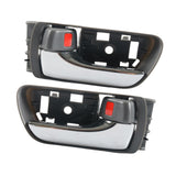 2 Pieces Interior Door Handles 69206-ae020 for Toyota Sienna 2004-2010 Plating handles