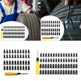 Tire Repair Rubber Nail Accessory Soft for Motorcycle Bike Electric Car 40 Piece