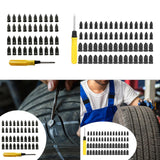 Tire Repair Rubber Nail Accessory Soft for Motorcycle Bike Electric Car 40 Piece