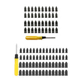 Tire Repair Rubber Nail Accessory Soft for Motorcycle Bike Electric Car 40 Piece