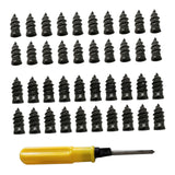 Tire Repair Rubber Nail Accessory Soft for Motorcycle Bike Electric Car 40 Piece