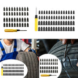 Tire Repair Rubber Nail Accessory Soft for Motorcycle Bike Electric Car 40 Piece