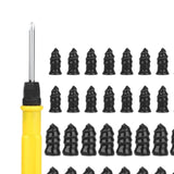 Tire Repair Rubber Nail Accessory Soft for Motorcycle Bike Electric Car 60 Piece