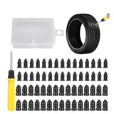Tire Repair Rubber Nail Accessory Soft for Motorcycle Bike Electric Car 60 Piece