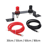 Battery Relocation Kit Premium Remote Battery Terminals for RV UTV Boat 4AWG