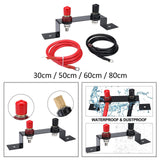 Battery Relocation Kit Premium Remote Battery Terminals for RV UTV Boat 4AWG