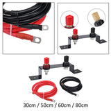 Battery Relocation Kit Premium Remote Battery Terminals for RV UTV Boat 4AWG