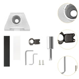 RV Roof Antenna Bracket Heavy Duty Sturdy Aluminum Alloy Base for Gen 3