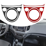 Gear Shift Panel Cover Trim Central Control Part for Fiat 500 2012-2015 Black